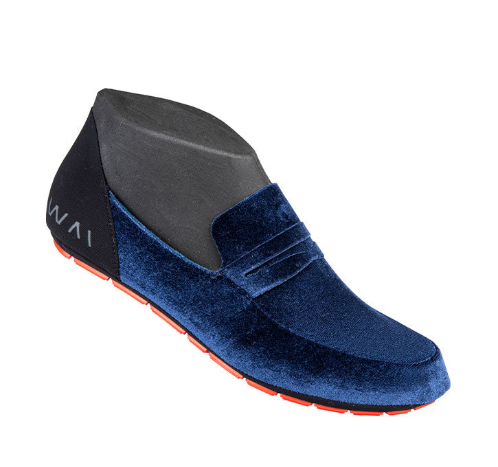 MOCASSIN VELVET BLUE