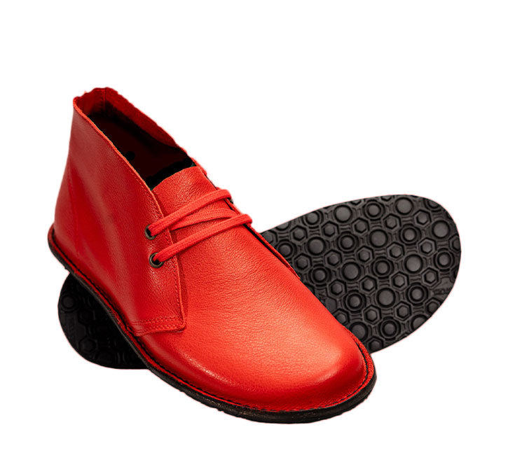 barfuss-schuhe-boot-schnuerer-everyday-unisex-rot